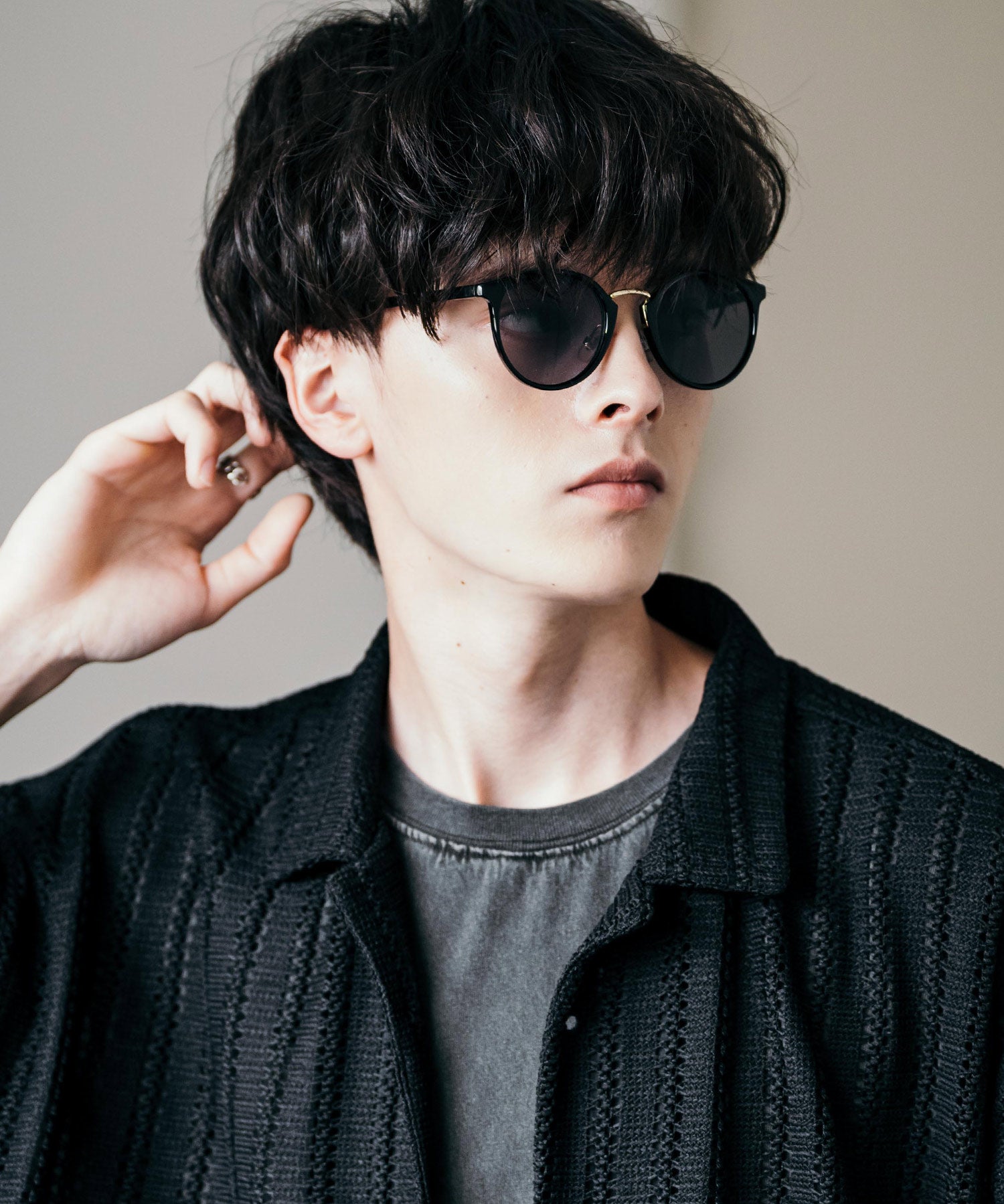 コンビボストンカラーレンズサングラス 12720