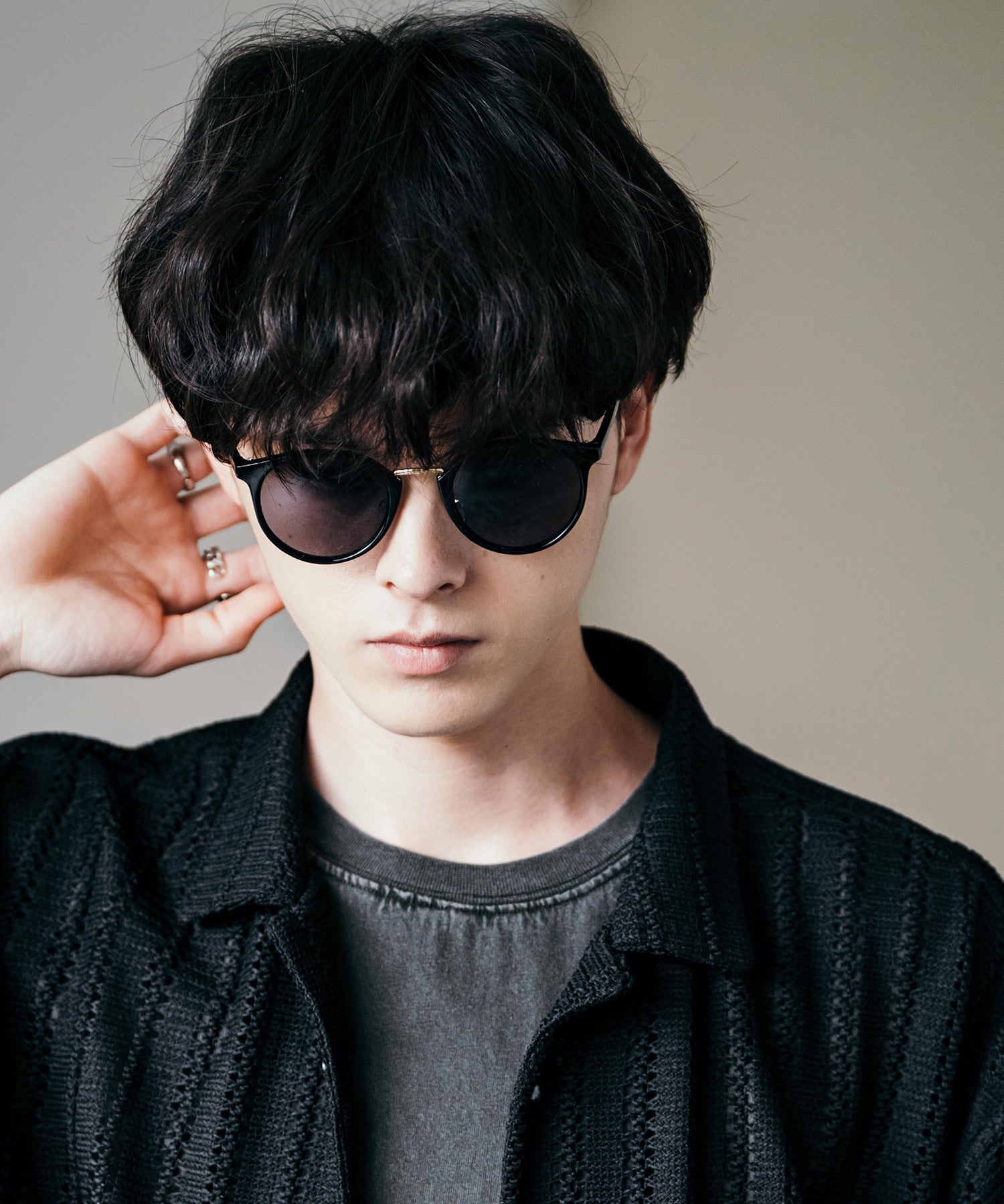 コンビボストンカラーレンズサングラス 12720