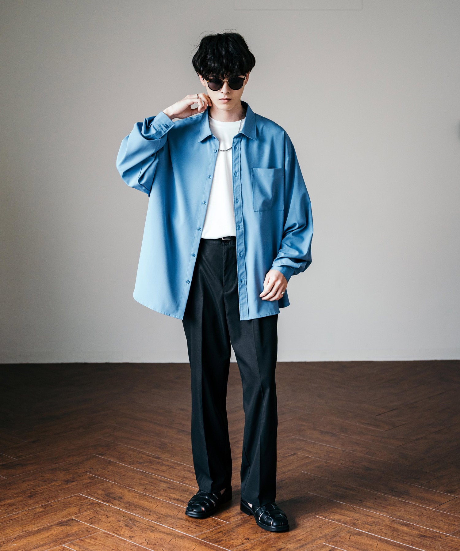 コンビボストンカラーレンズサングラス 12720