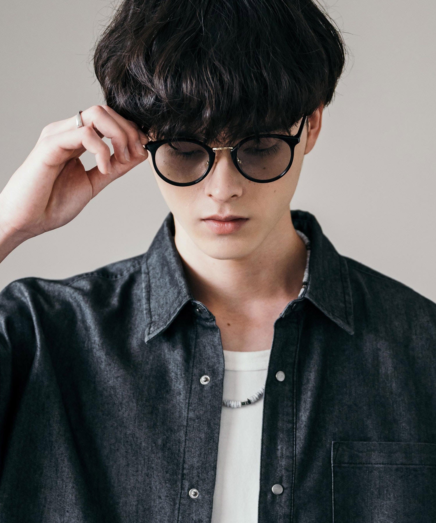 コンビボストンカラーレンズサングラス 12720