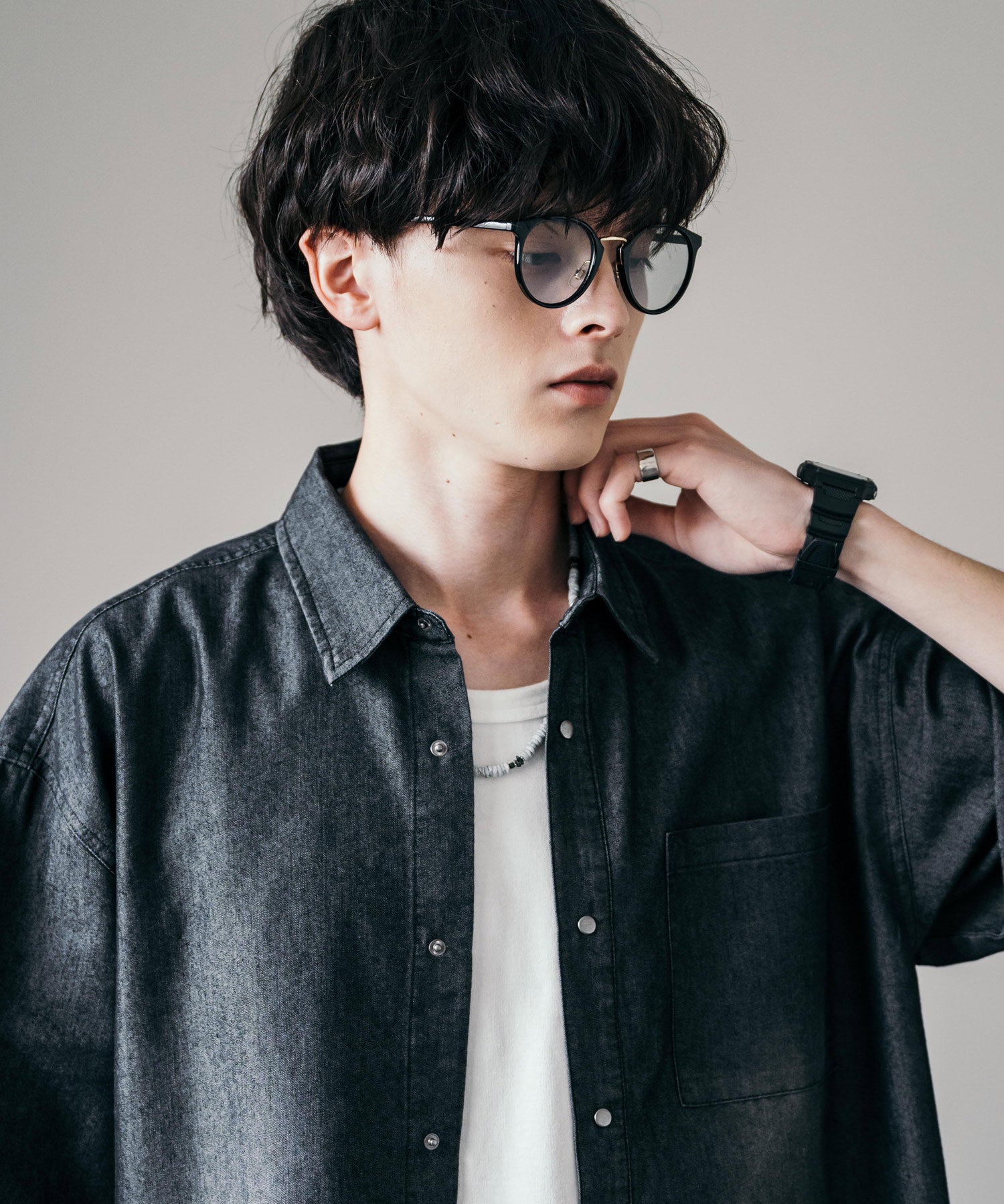 コンビボストンカラーレンズサングラス 12720