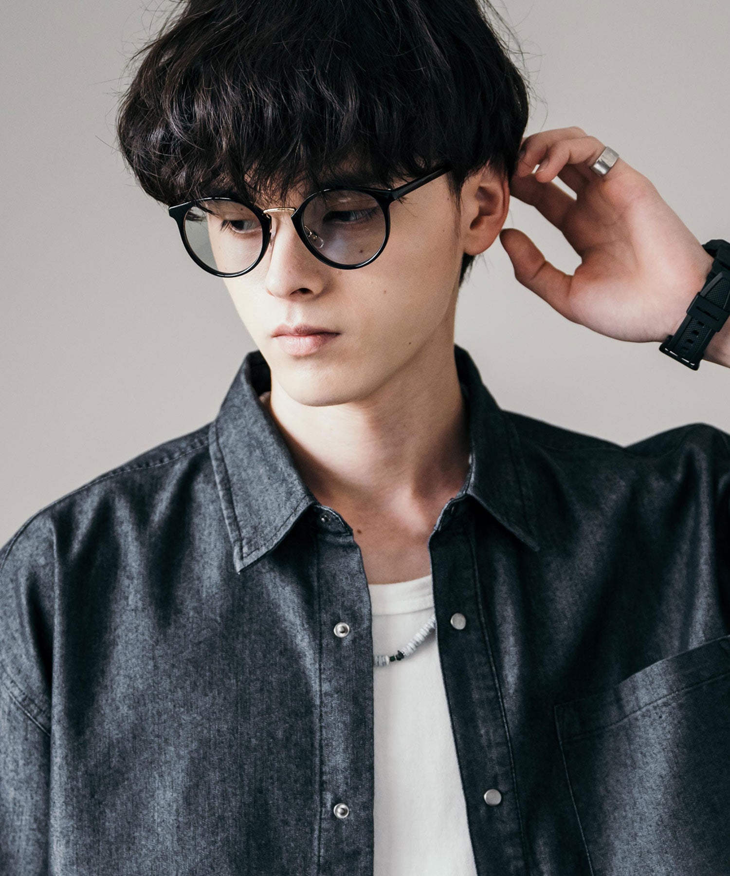 コンビボストンカラーレンズサングラス 12720