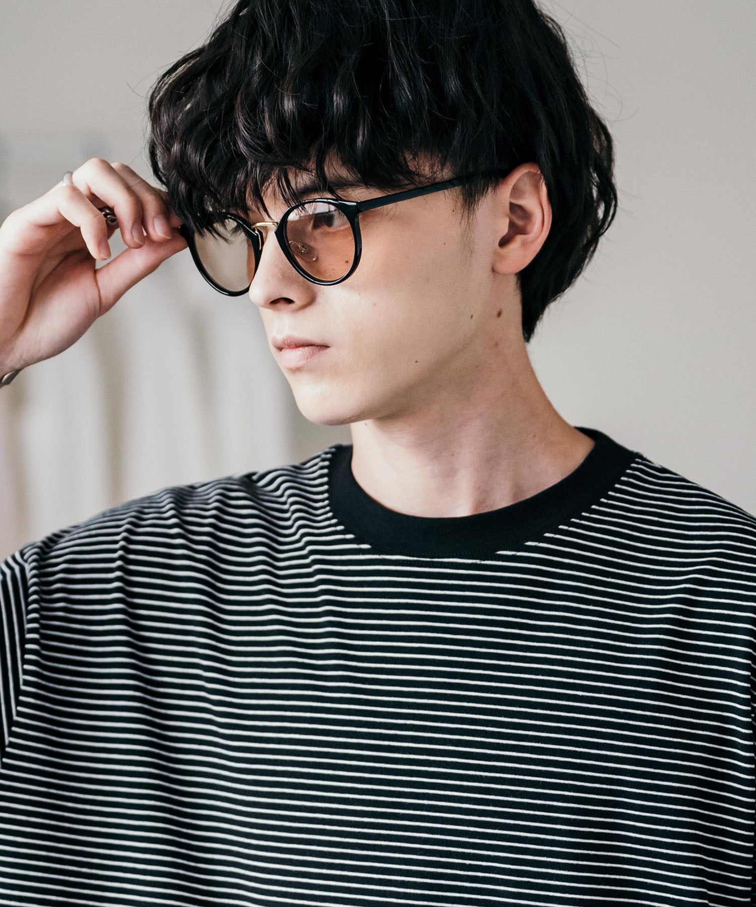 コンビボストンカラーレンズサングラス 12720