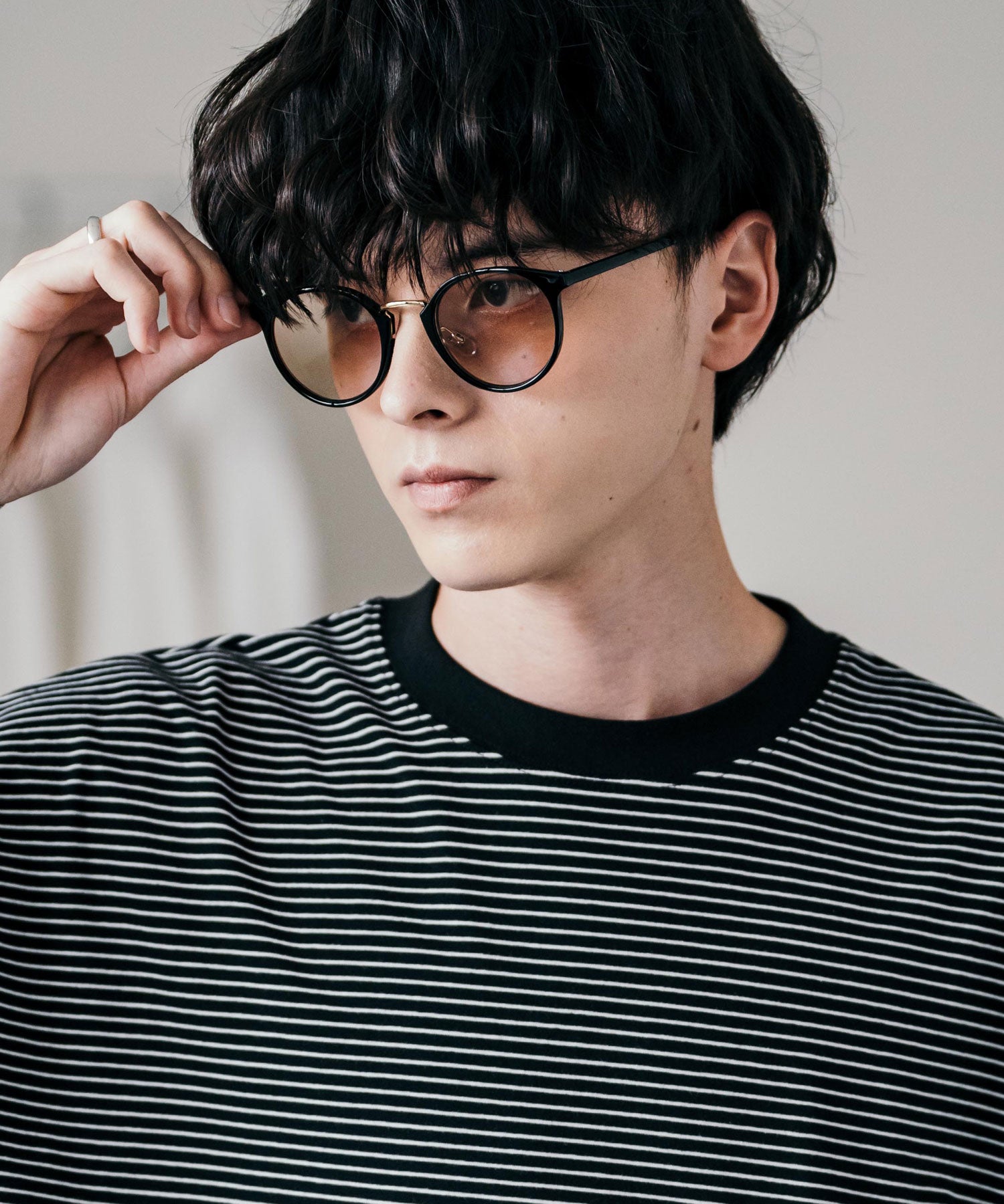 コンビボストンカラーレンズサングラス 12720