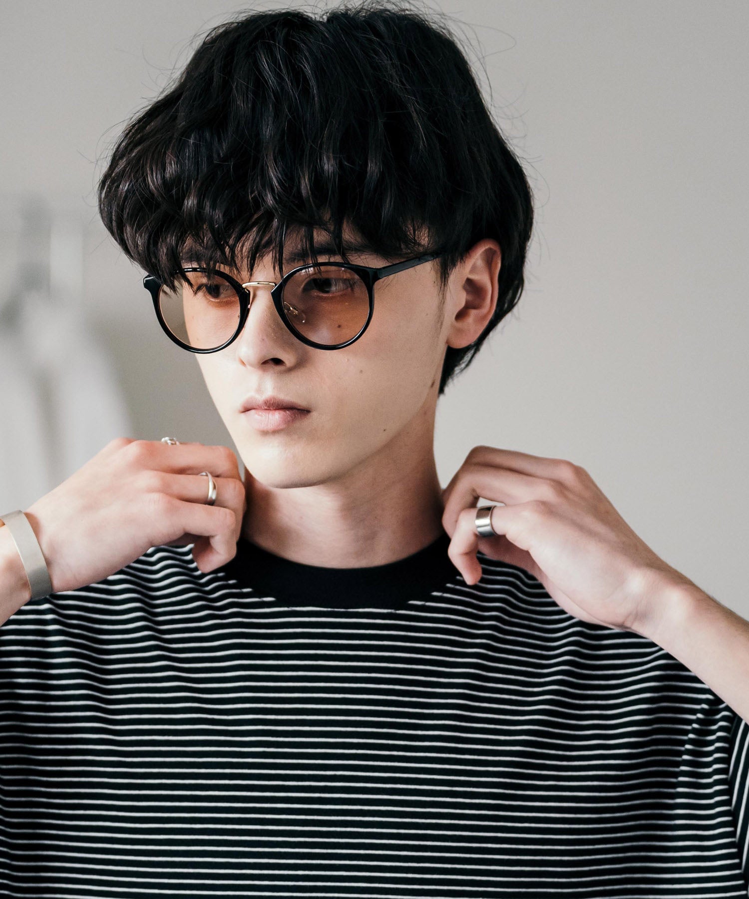 コンビボストンカラーレンズサングラス 12720