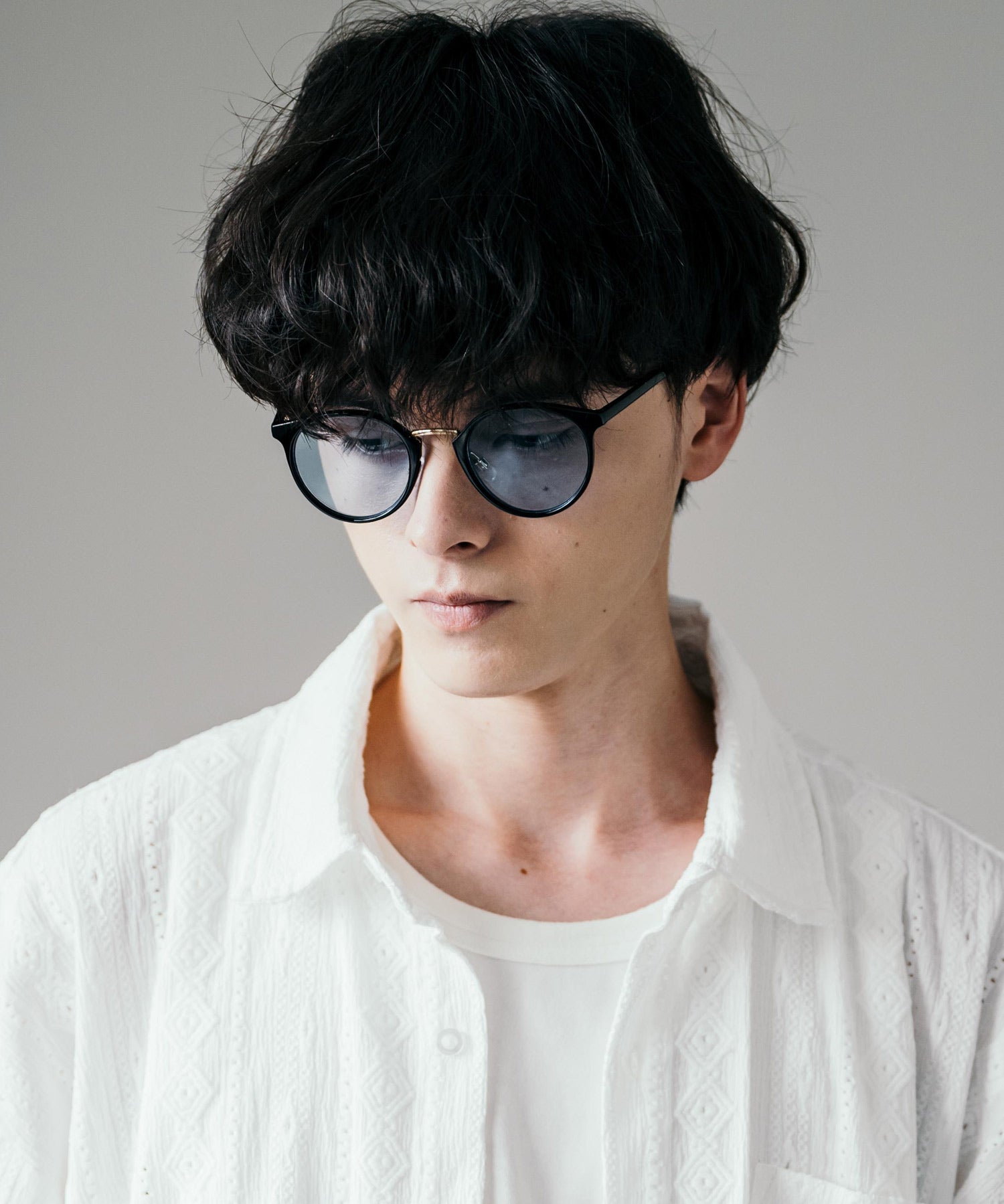 コンビボストンカラーレンズサングラス 12720