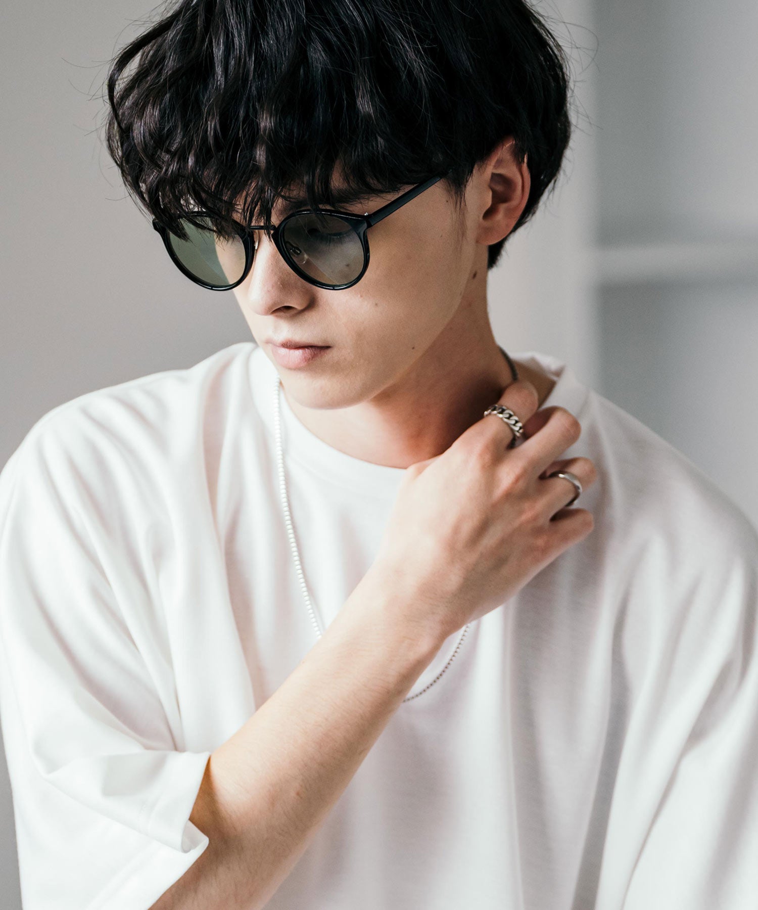 コンビボストンカラーレンズサングラス 12720