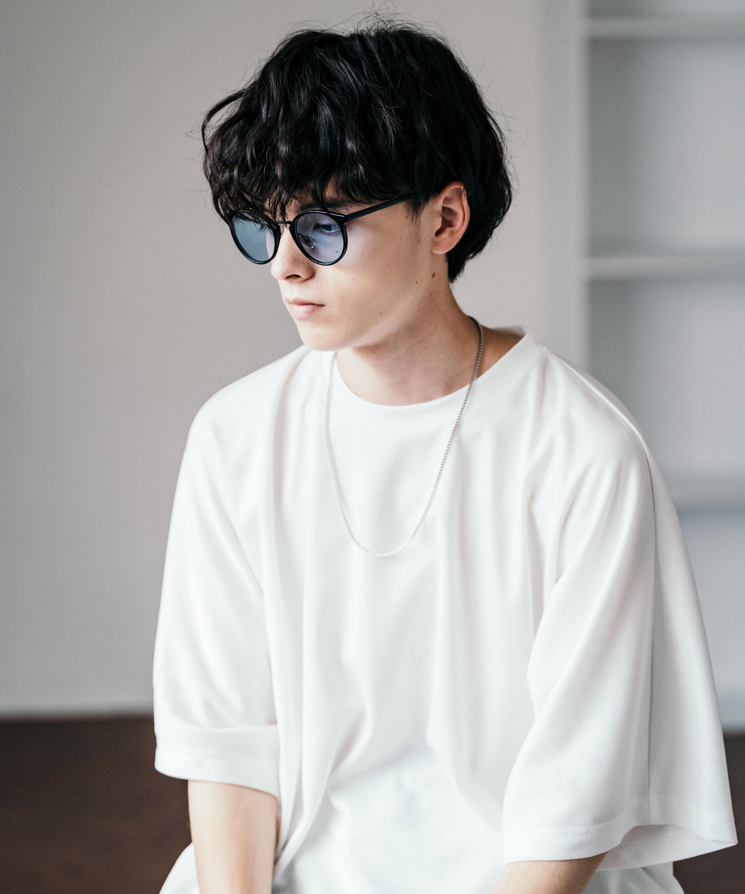 コンビボストンカラーレンズサングラス 12720