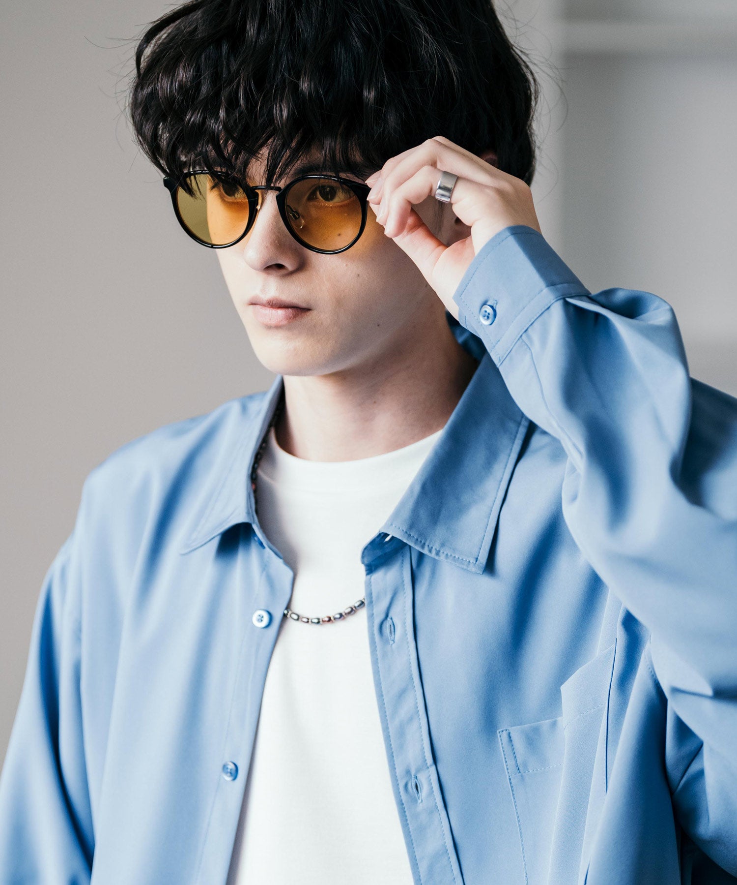 コンビボストンカラーレンズサングラス 12720