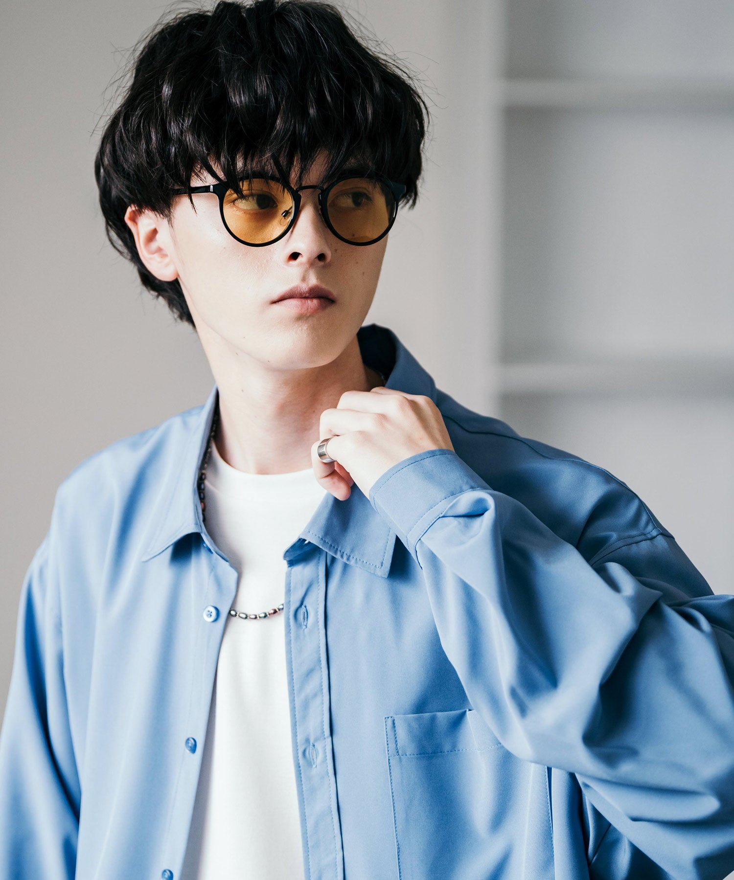 コンビボストンカラーレンズサングラス 12720