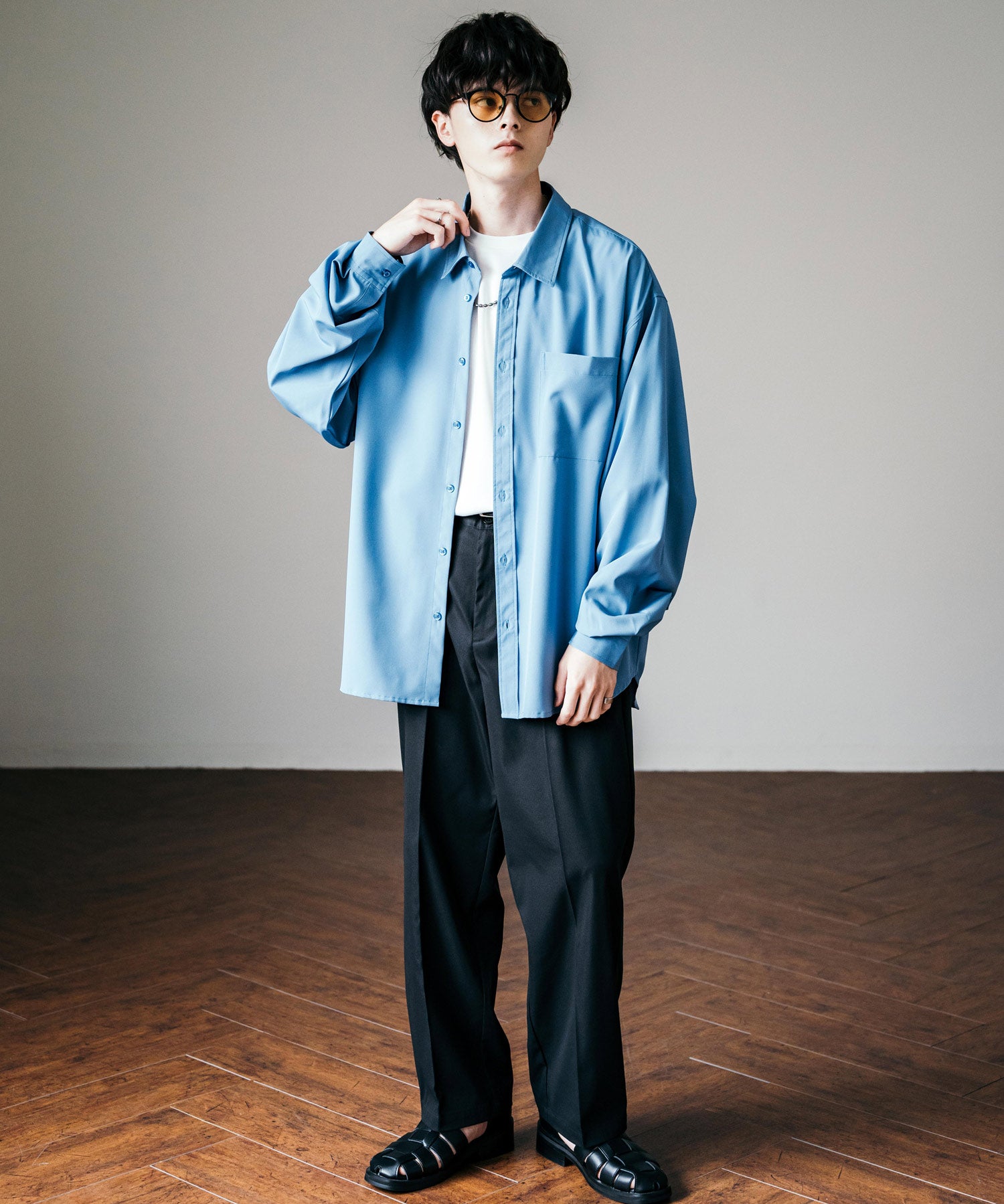 コンビボストンカラーレンズサングラス 12720