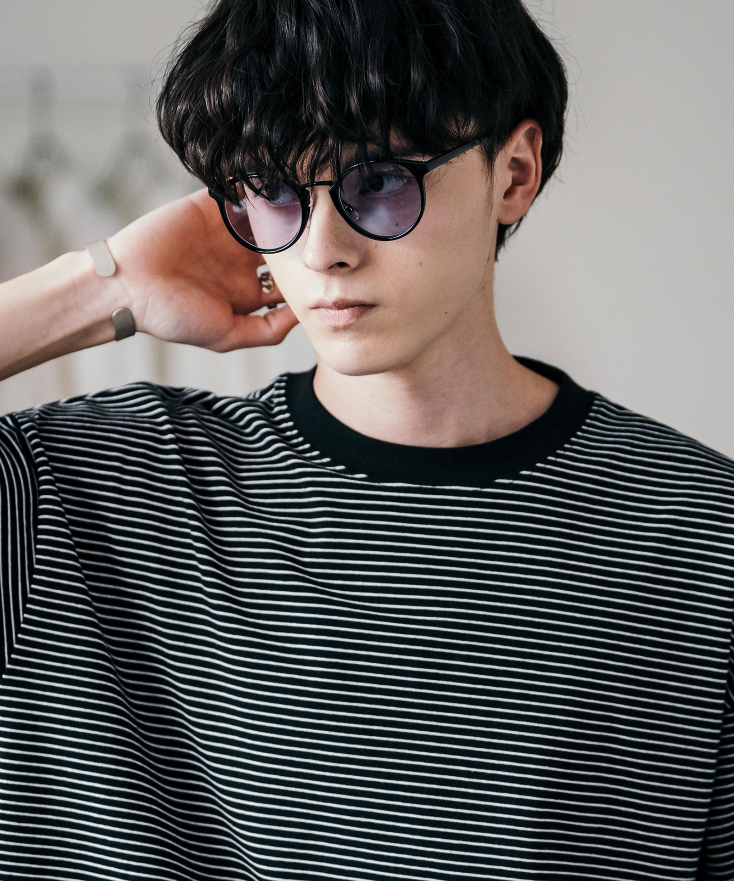 コンビボストンカラーレンズサングラス 12720