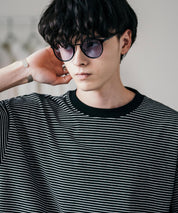 コンビボストンカラーレンズサングラス 12720