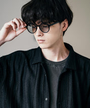 ボストンカラー レンズサングラス 伊達メガネ 12722