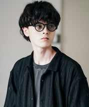 ボストンカラー レンズサングラス 伊達メガネ 12722