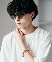 ボストンカラー レンズサングラス 伊達メガネ 12722