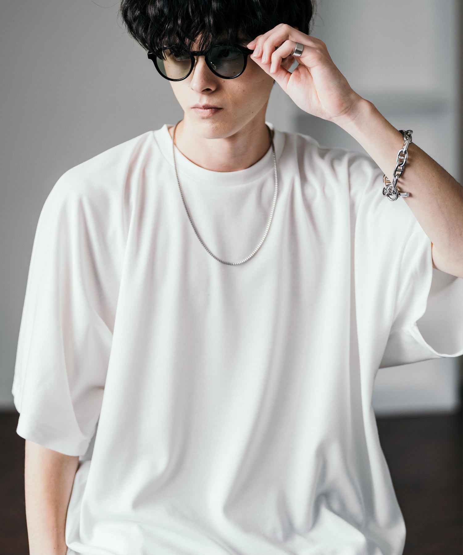 ボストンカラー レンズサングラス 伊達メガネ 12722