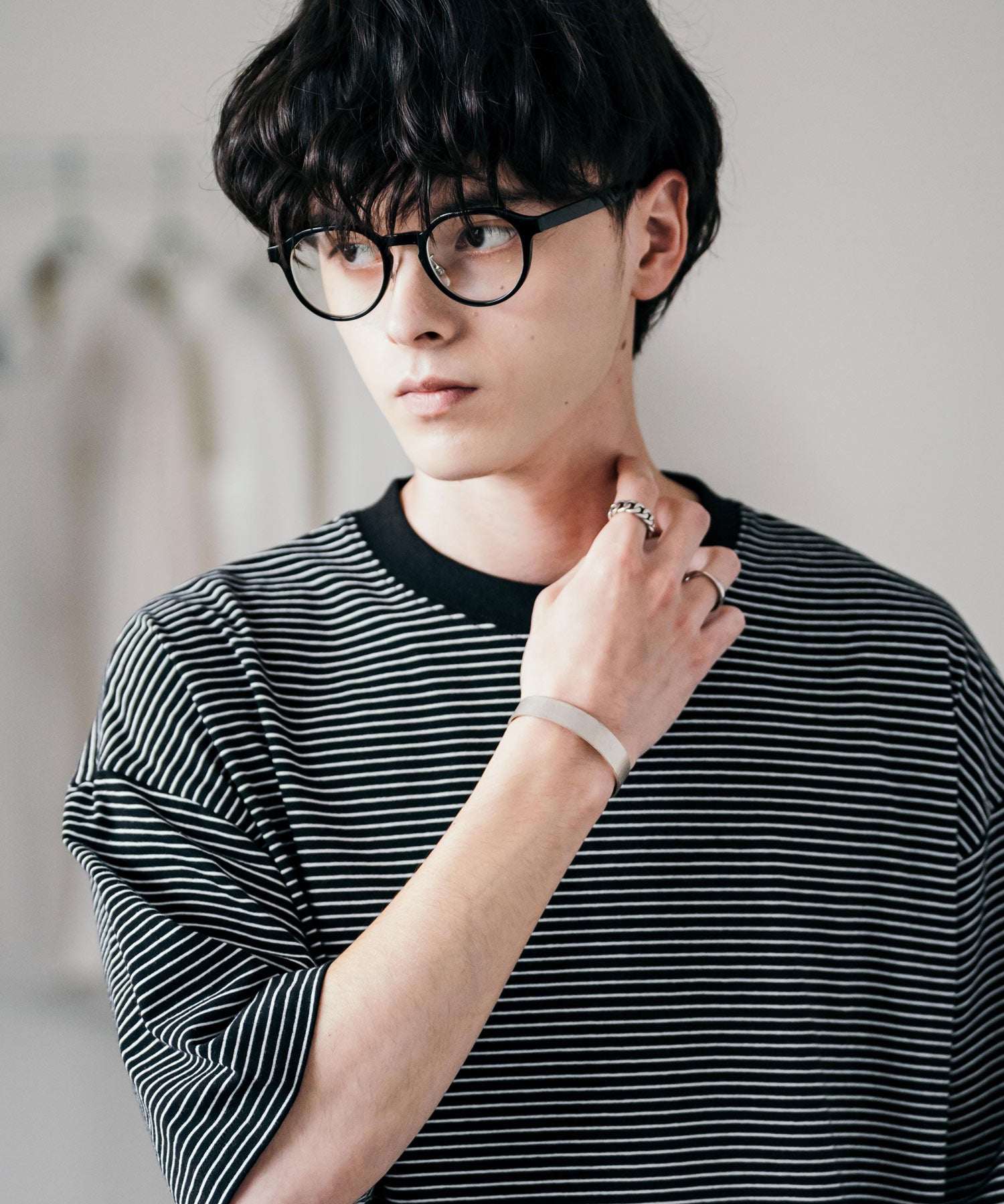 ボストンカラー レンズサングラス 伊達メガネ 12722