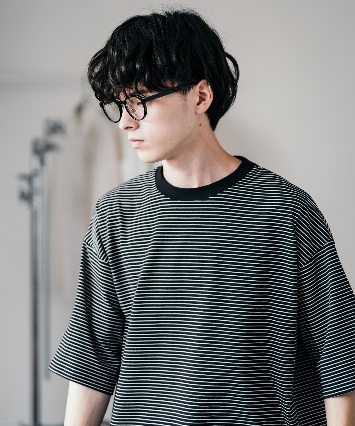 ボストンカラー レンズサングラス 伊達メガネ 12722