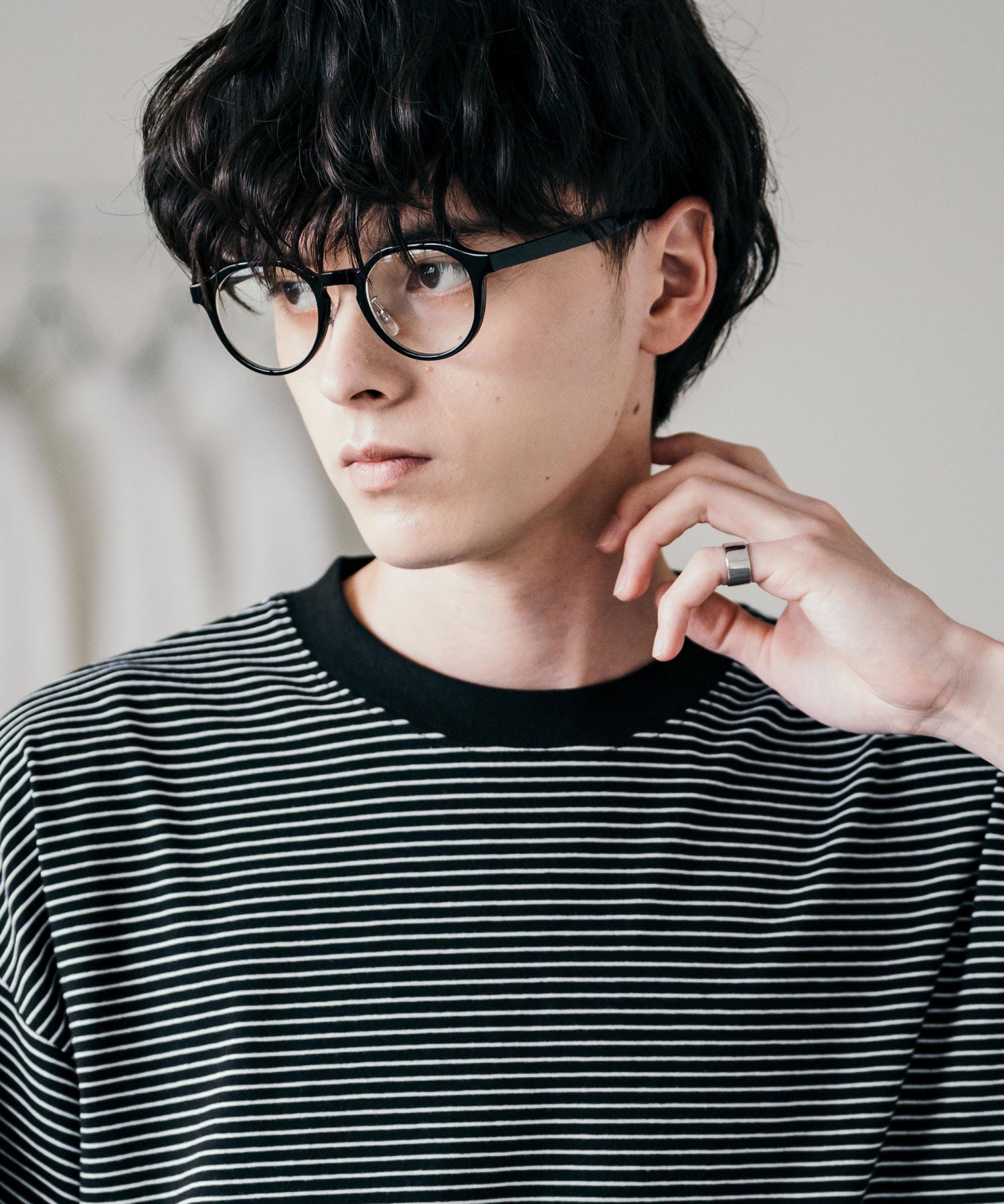 ボストンカラー レンズサングラス 伊達メガネ 12722