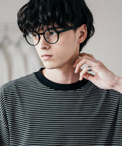 ボストンカラー レンズサングラス 伊達メガネ 12722