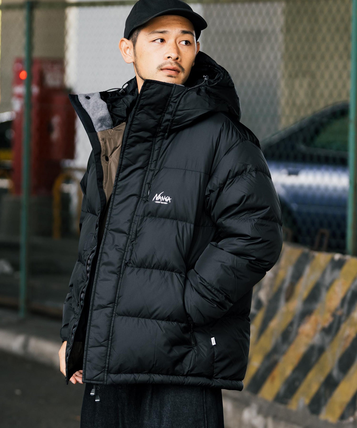 NANGA × KRIFF MAYER 別注コラボ レトロダウンジャケット ナンガ クリフメイヤー