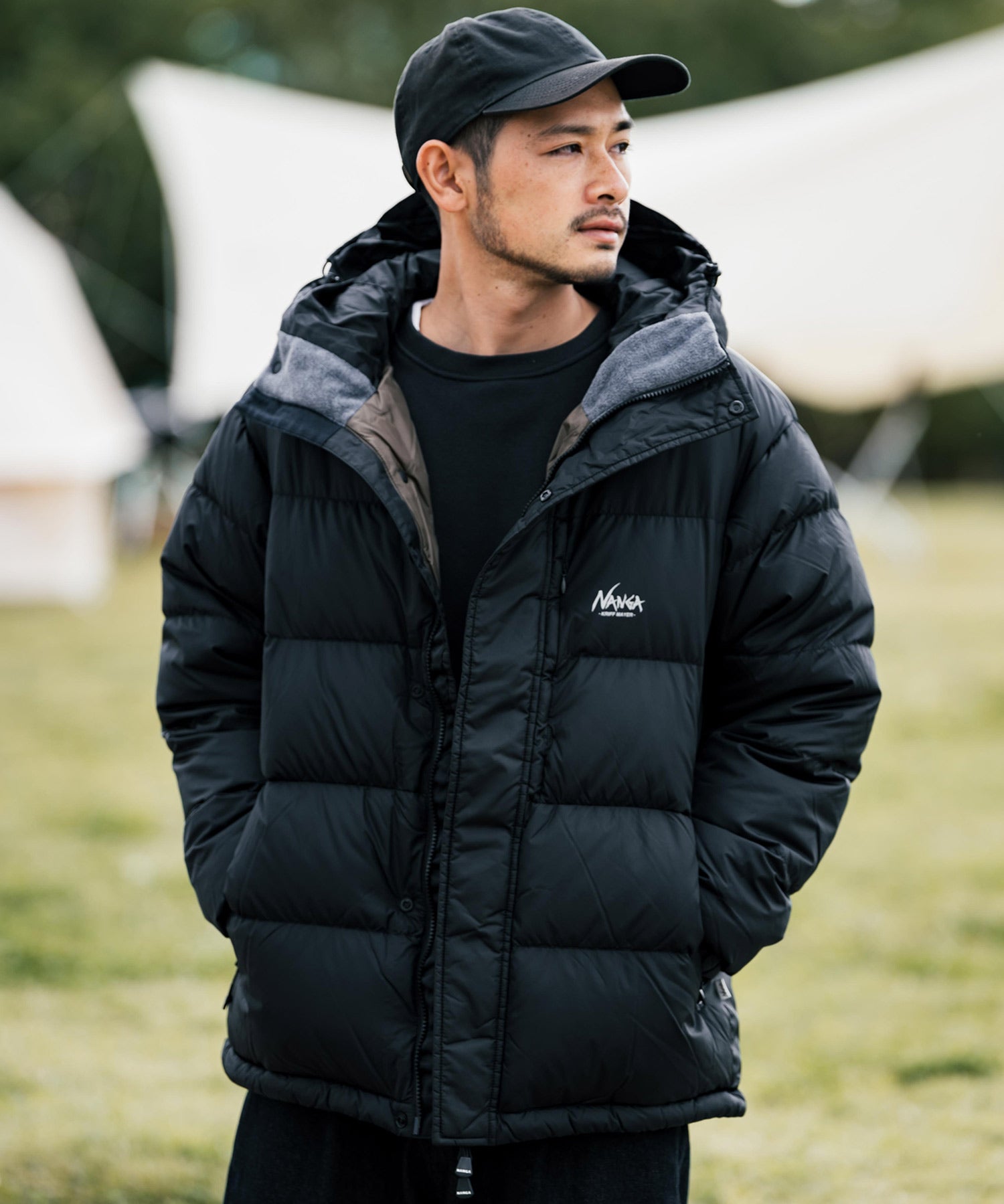 NANGA × KRIFF MAYER 別注コラボ レトロダウンジャケット ナンガ クリフメイヤー