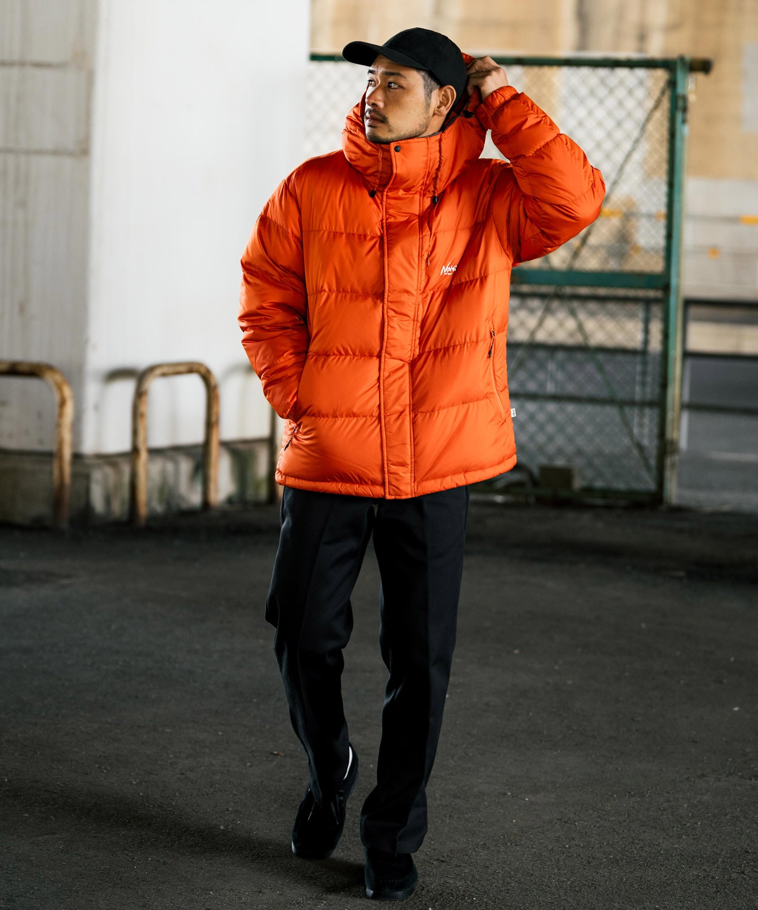 NANGA × KRIFF MAYER 別注コラボ レトロダウンジャケット ナンガ クリフメイヤー