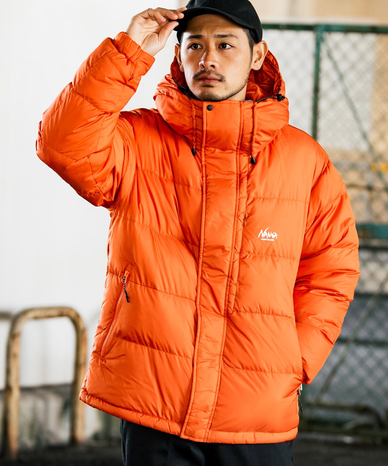 NANGA × KRIFF MAYER 別注コラボ レトロダウンジャケット ナンガ クリフメイヤー