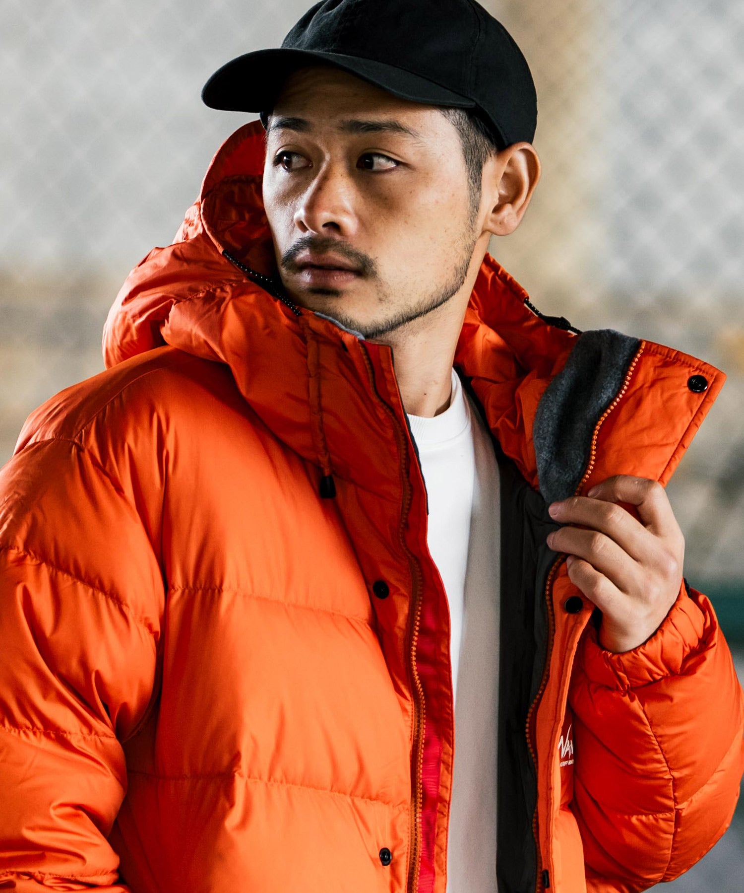 NANGA × KRIFF MAYER 別注コラボ レトロダウンジャケット ナンガ クリフメイヤー