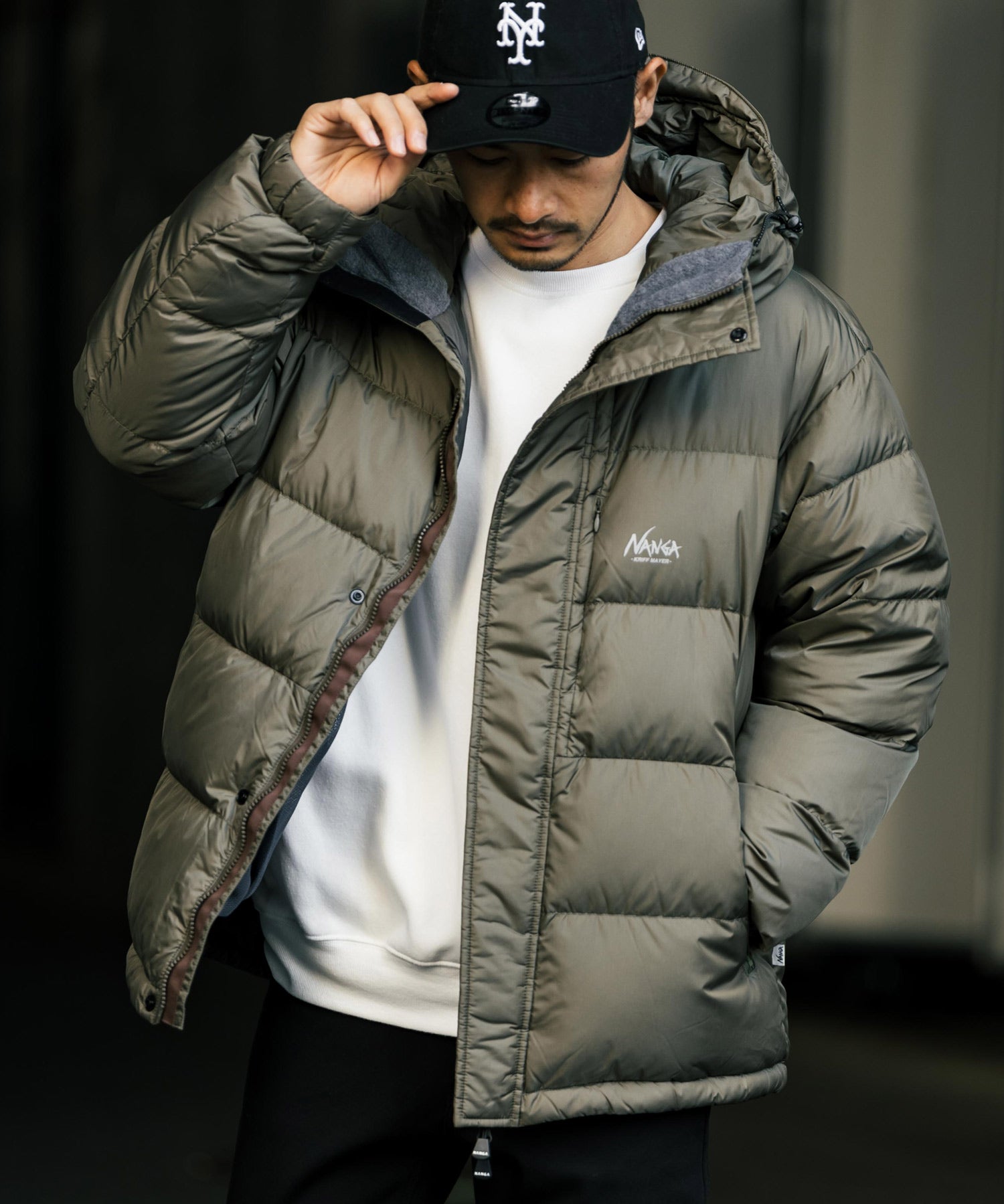 NANGA × KRIFF MAYER 別注コラボ レトロダウンジャケット ナンガ クリフメイヤー