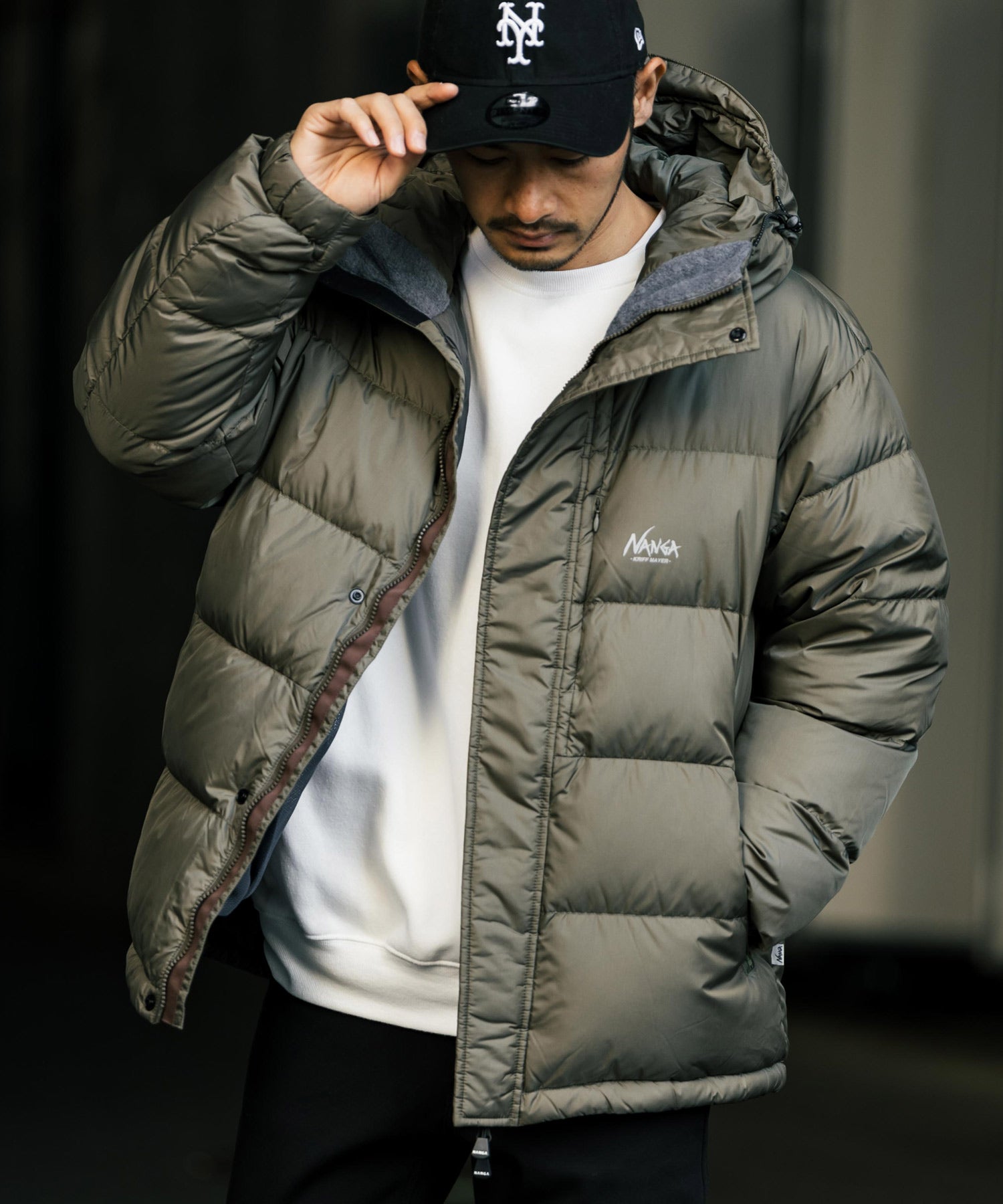 NANGA × KRIFF MAYER 別注コラボ レトロダウンジャケット ナンガ クリフメイヤー