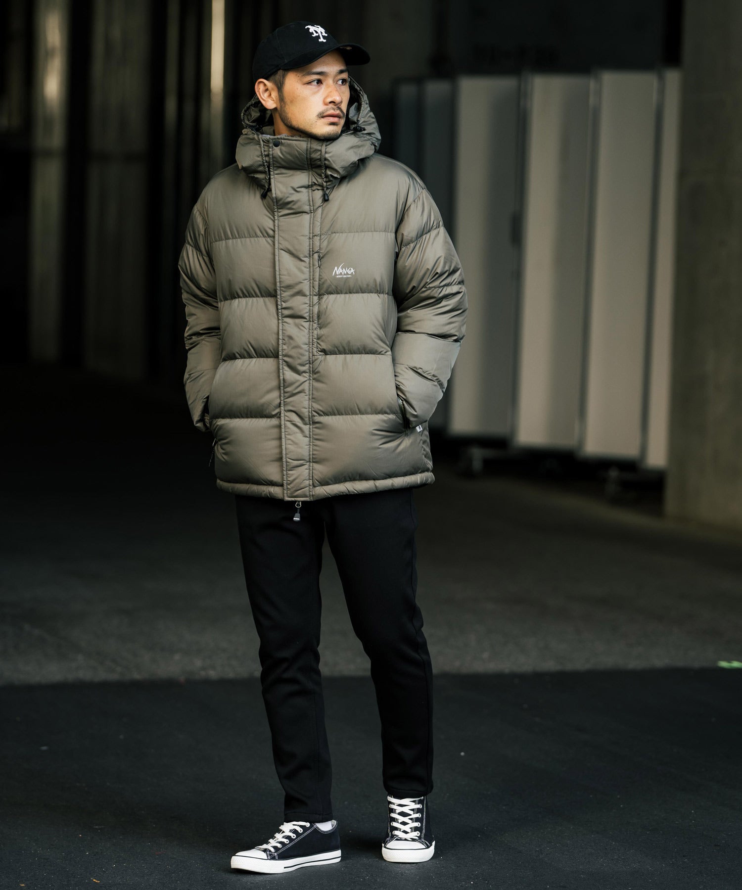 NANGA × KRIFF MAYER 別注コラボ レトロダウンジャケット ナンガ クリフメイヤー