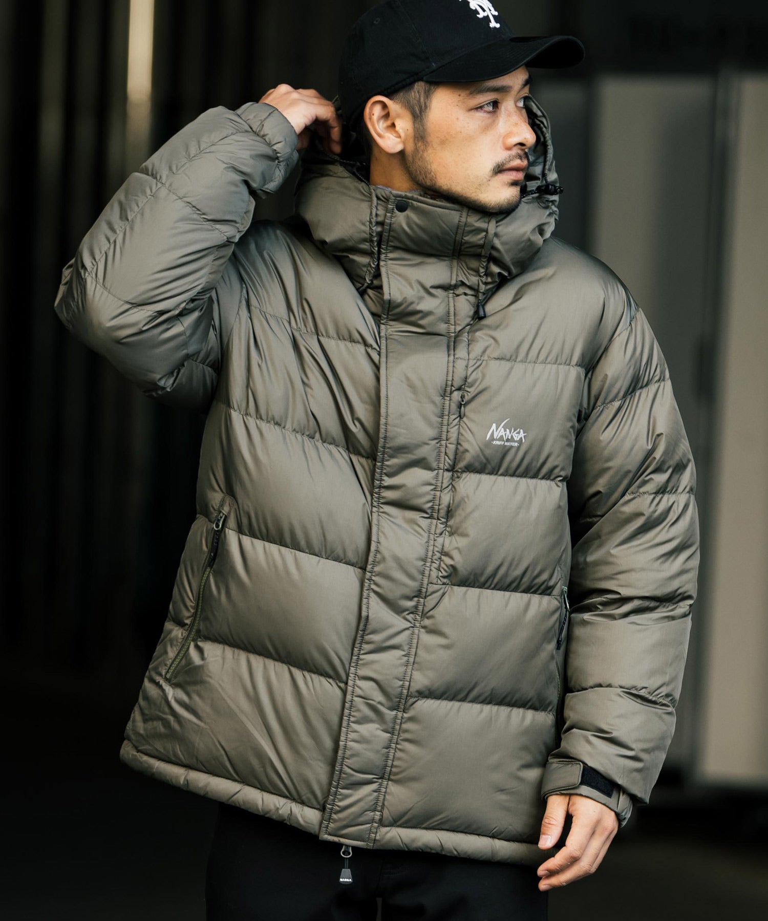 NANGA × KRIFF MAYER 別注コラボ レトロダウンジャケット ナンガ クリフメイヤー