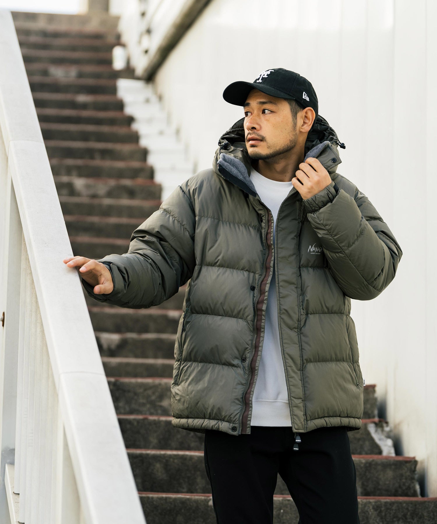 NANGA × KRIFF MAYER 別注コラボ レトロダウンジャケット ナンガ クリフメイヤー