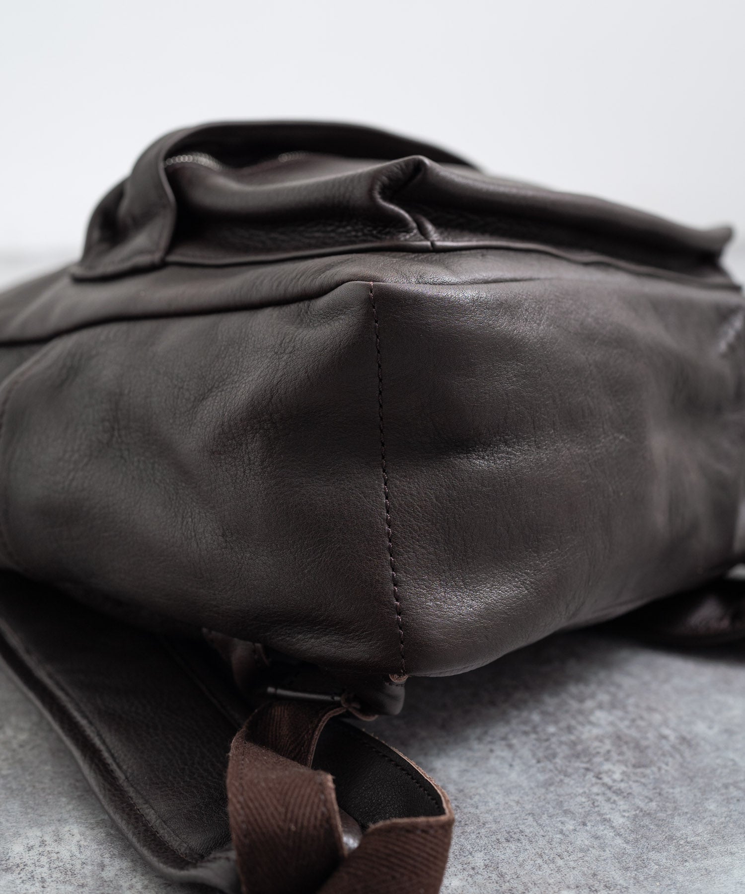 Butler Verner Sails バトラーバーナーセイルズ 日本製国産ヌメ革シュリンクレザーリュック JA-1992 7015