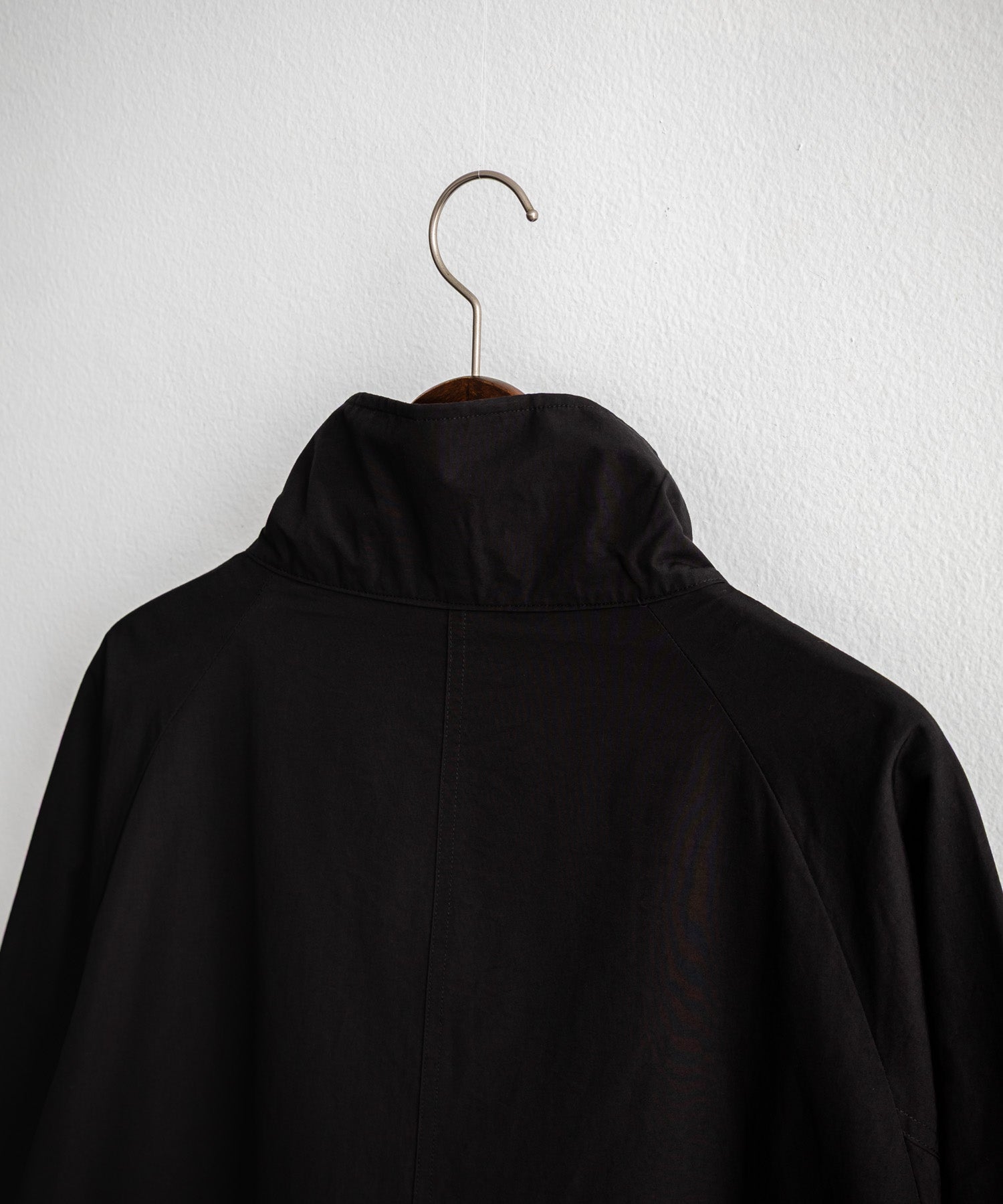 Audience オーディエンス 綿ナイロン高密度ポプリン M-90ロング丈スタンドネックモッズコート AUD7355 15252