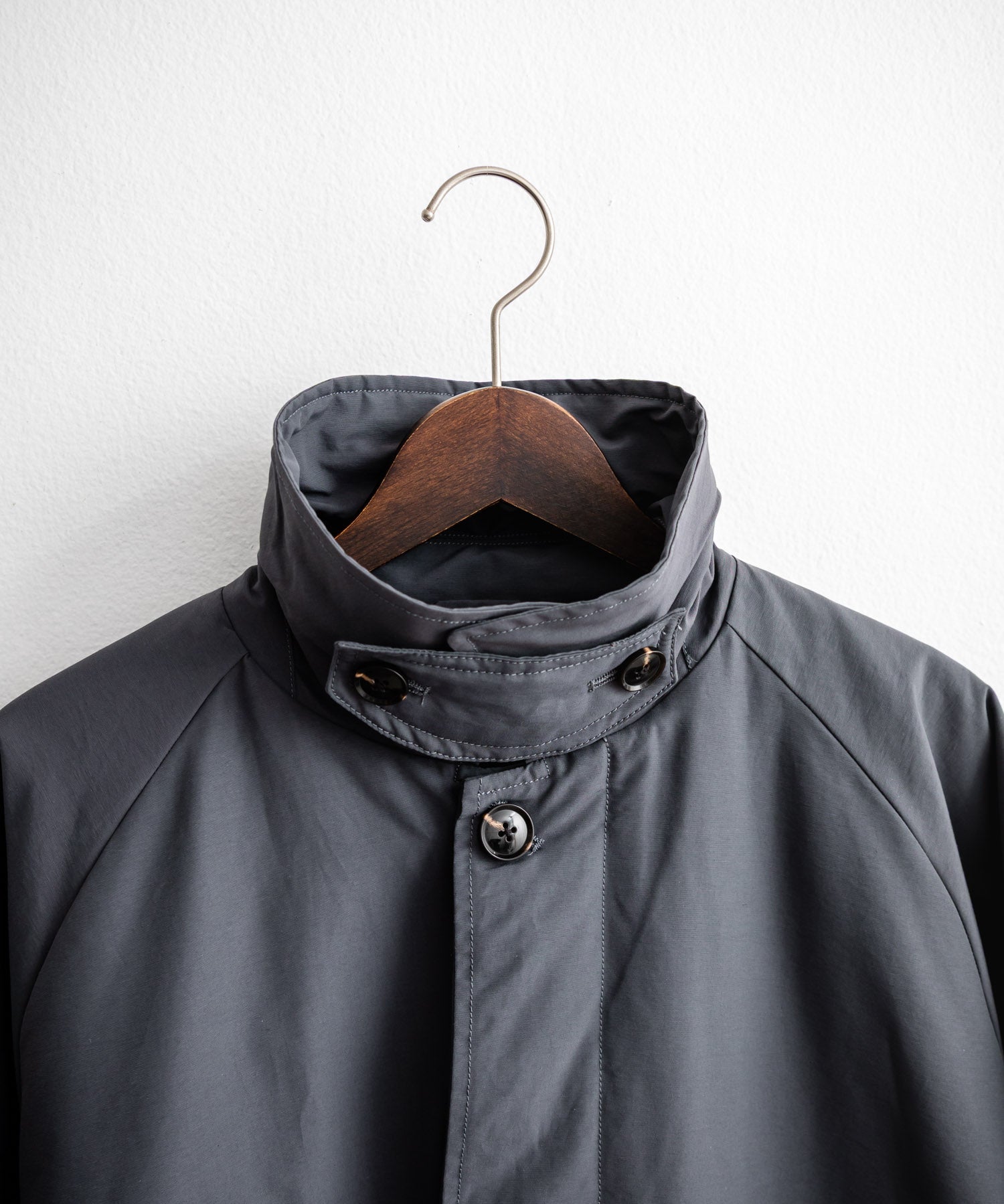 Audience オーディエンス 新色追加 60/40クロス Sorona Dupont 中綿 ステンカラーコート AUD7354 15440