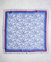 新色追加 スカーフリング付き 大判サイズ総柄スカーフ 12688