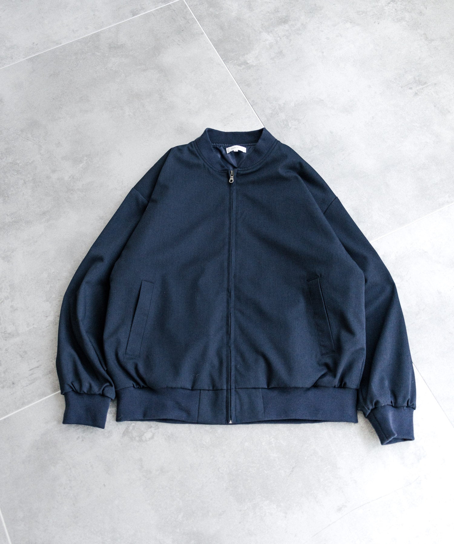 オーバーサイズ TRストレッチMA-1/ジップアップショートブルゾン 14119