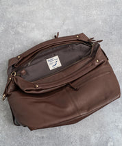 Butler Verner Sails バトラーバーナーセイルズ 日本製 国産オイルレザーエディターズショルダー2nd JA-2128 7834