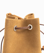 Butler Verner Sails バトラーバーナーセイルズ 日本製/国産 モールドレザー巾着スエードレザーショルダーバッグ JA-2685 11940