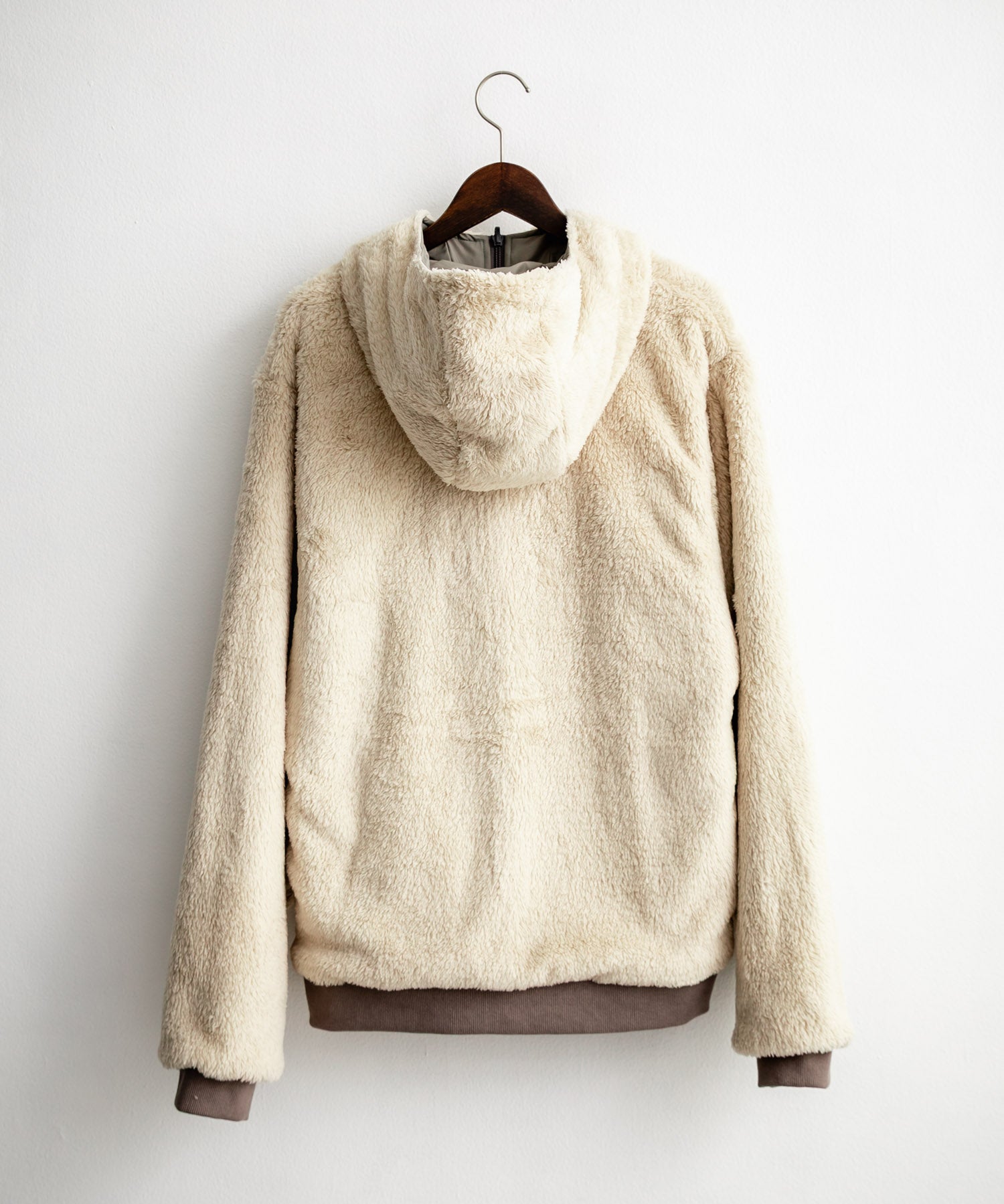 KRIFF MAYER クリフメイヤー2WAY リバーシブル ひっくりフード付きボアジャケット/ロゴ刺繍入りマウンテンパーカー 2514403 14795