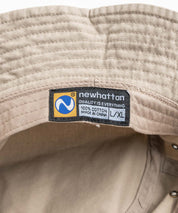NEWHATTAN ニューハッタン Bucket Hat twill/ツイルバケットハット