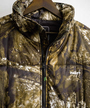 HUF ハフ SEQUOIA PUFFER JACKET REALTREE SEQUOIA PUFFER オーバーサイズワンポイントロゴ中綿ジャケット 15056