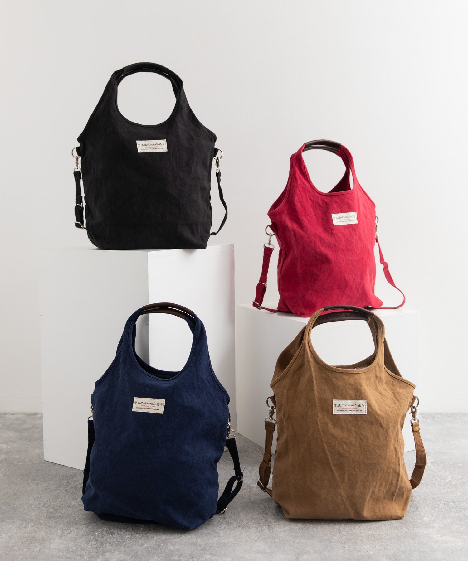 Butler Verner Sails バトラーバーナーセイルズ 日本製 国産反応染め2WAYショルダーバッグ JA-1473-3 6042