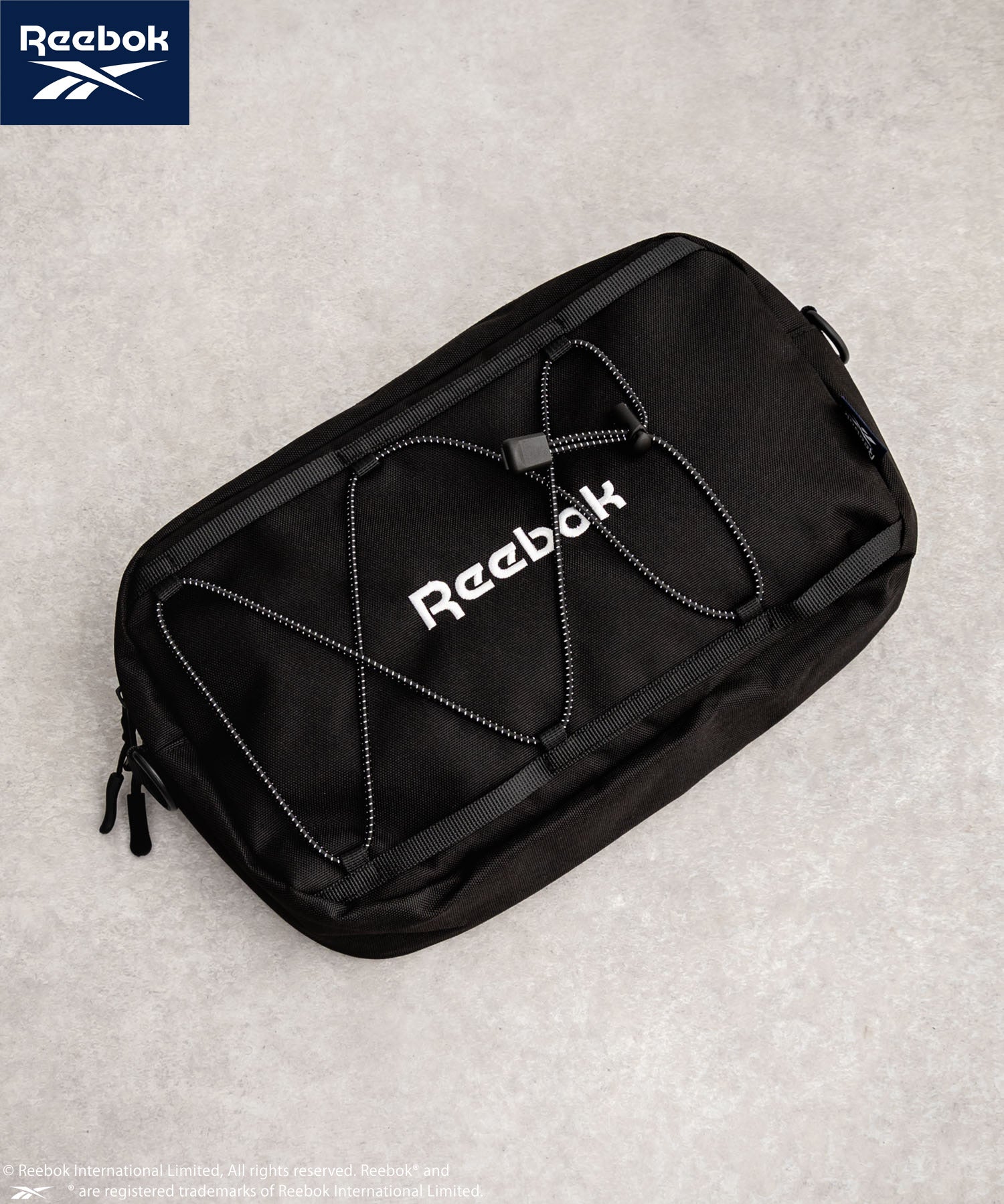 Reebok リーボック ショルダーバッグ付きバックパック/A4収納可能大容量リュック 14841