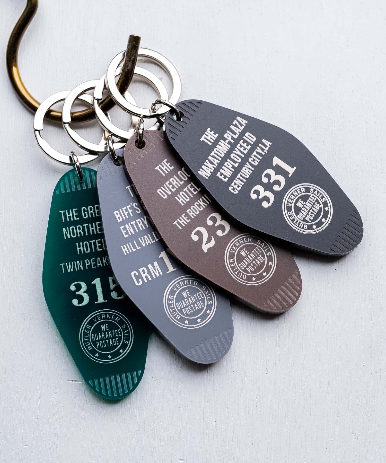 Butler Verner Sails バトラーバーナーセイルズ 日本製 国産 Movie Inspired Keychain モーテルキーアクリルキーホルダー JW-2978