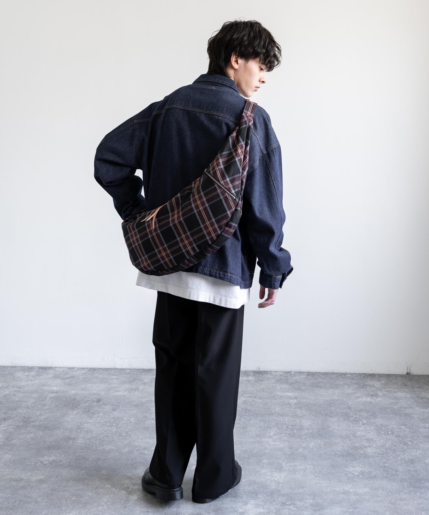 Butler Verner Sails バトラーバーナーセイルズ 日本製 国産 チェックビッグショルダー JA-2829 13221