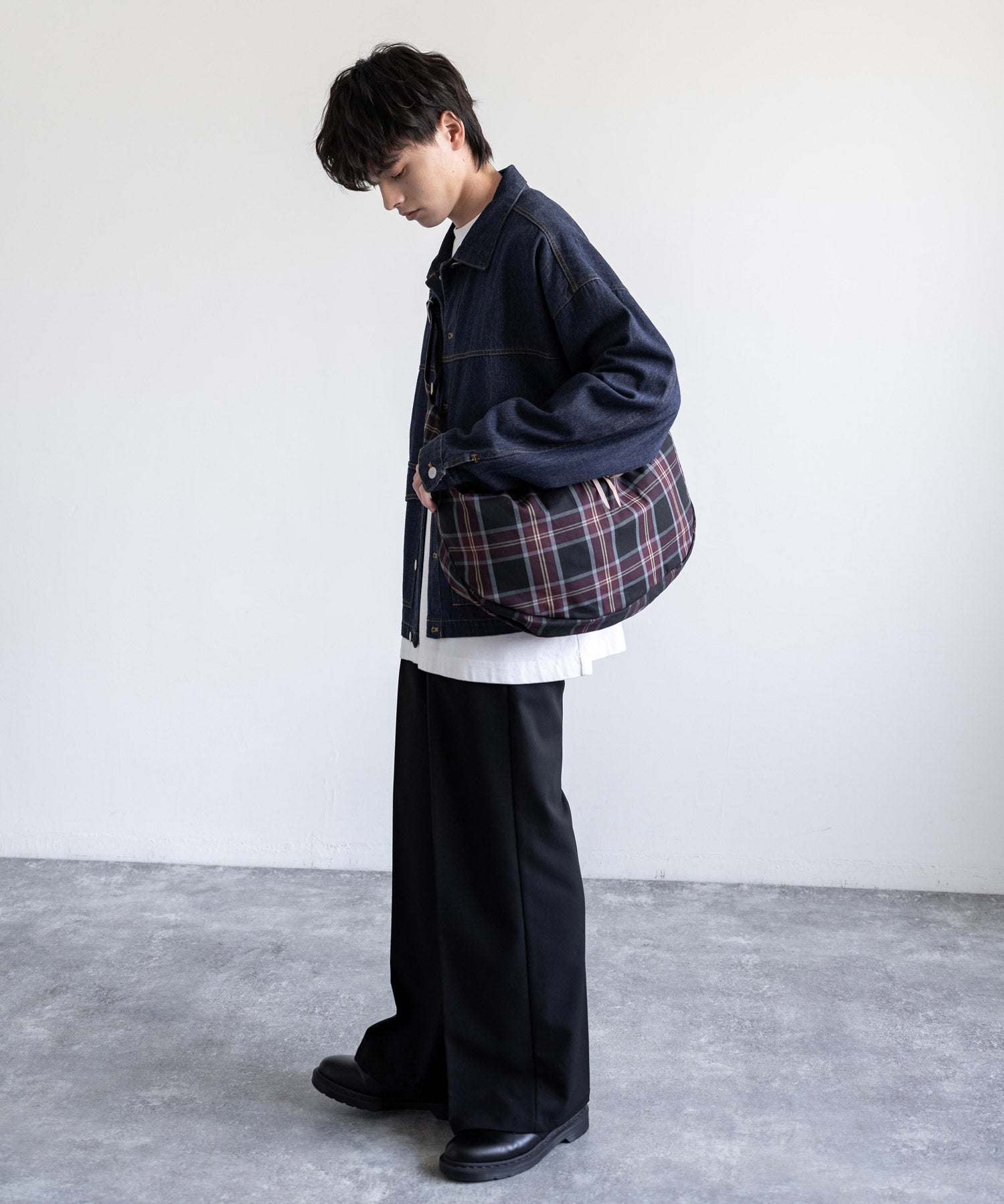 Butler Verner Sails バトラーバーナーセイルズ 日本製 国産 チェックビッグショルダー JA-2829 13221